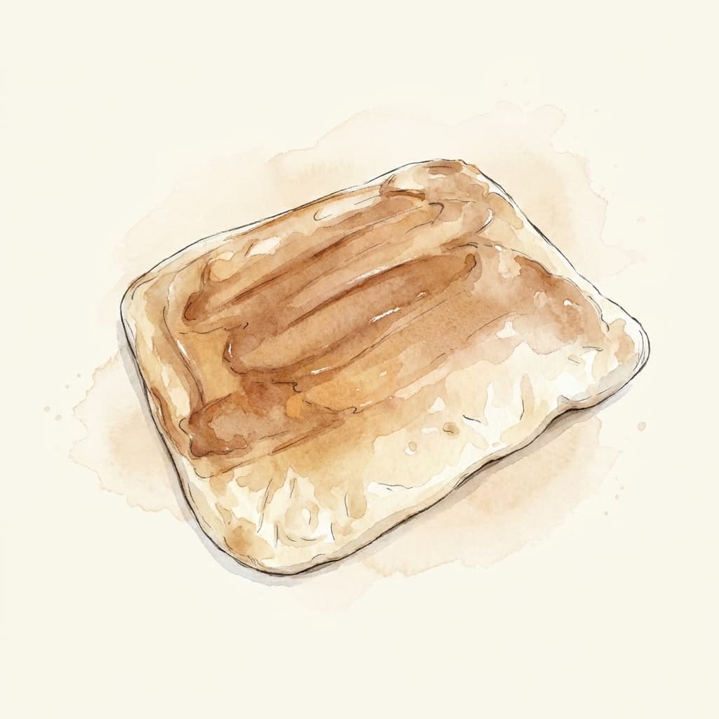 Ausrollen und füllen