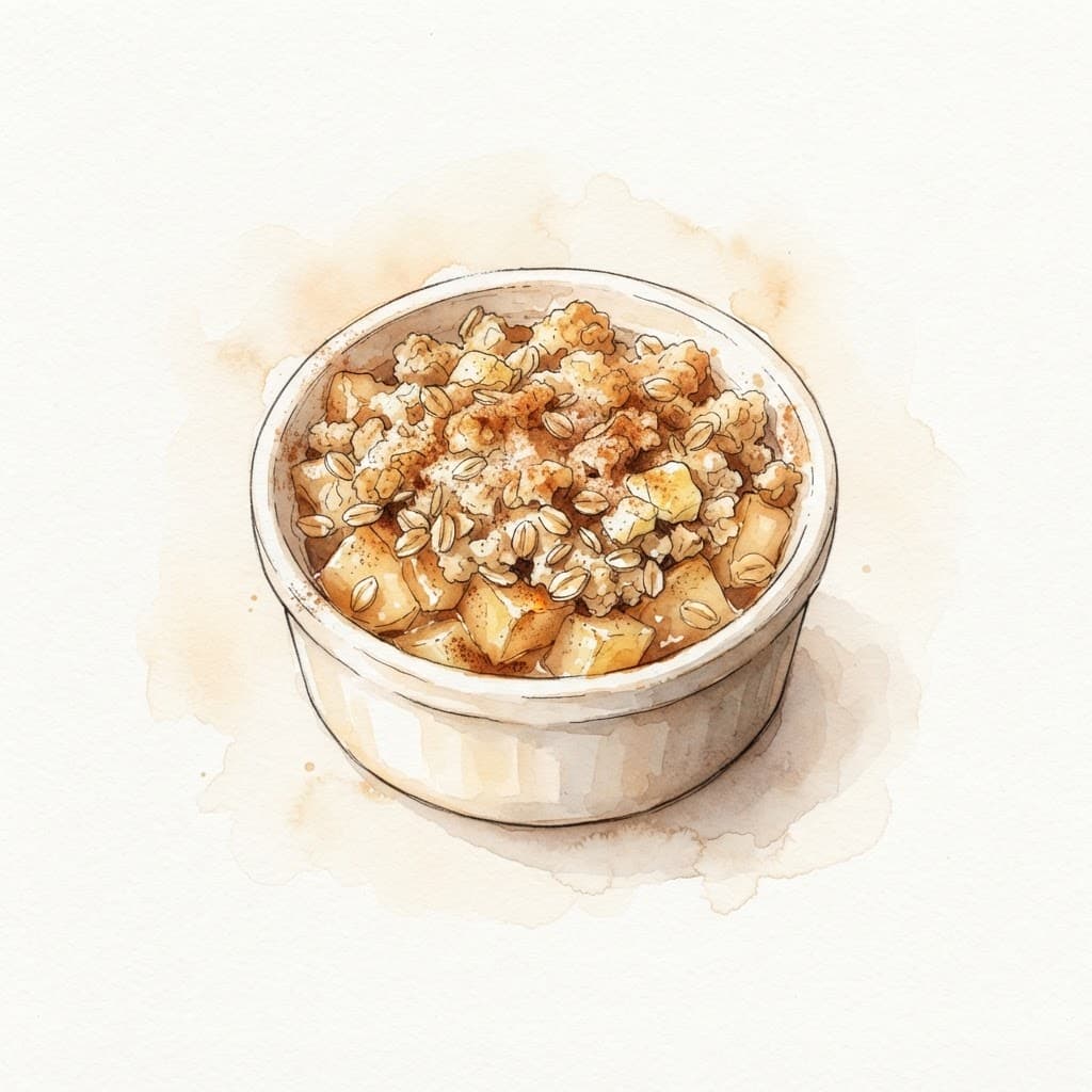 Apfel-Crumble