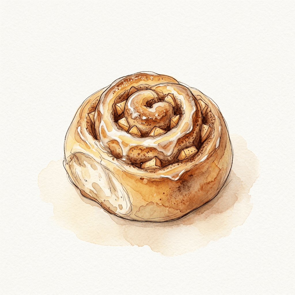 Apfel-Zimt-Schnecken