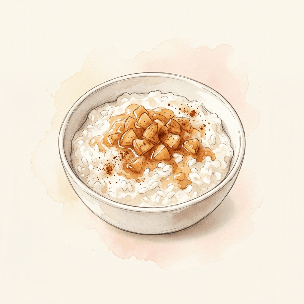 Apfel-Milchreis