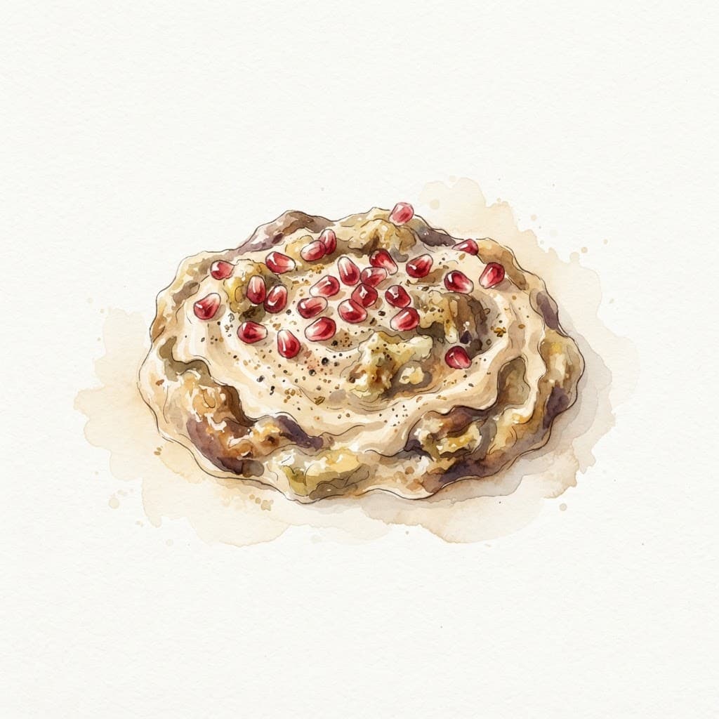 Melanzanisalat mit Tahin