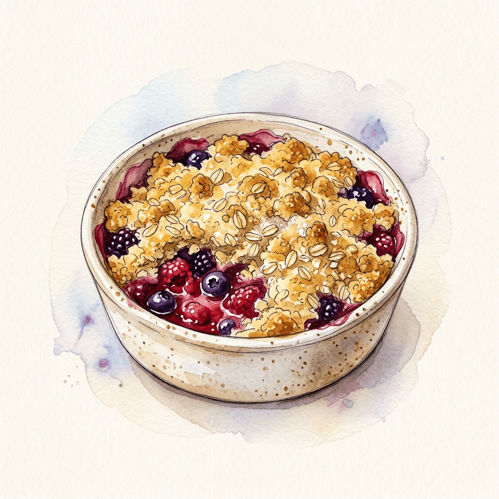 Beeren-Crumble