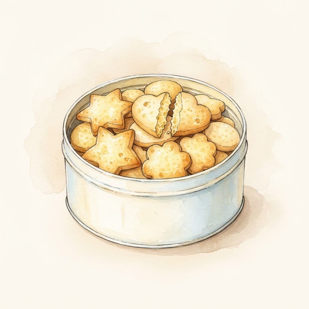 Butterkekse, selbst gemacht