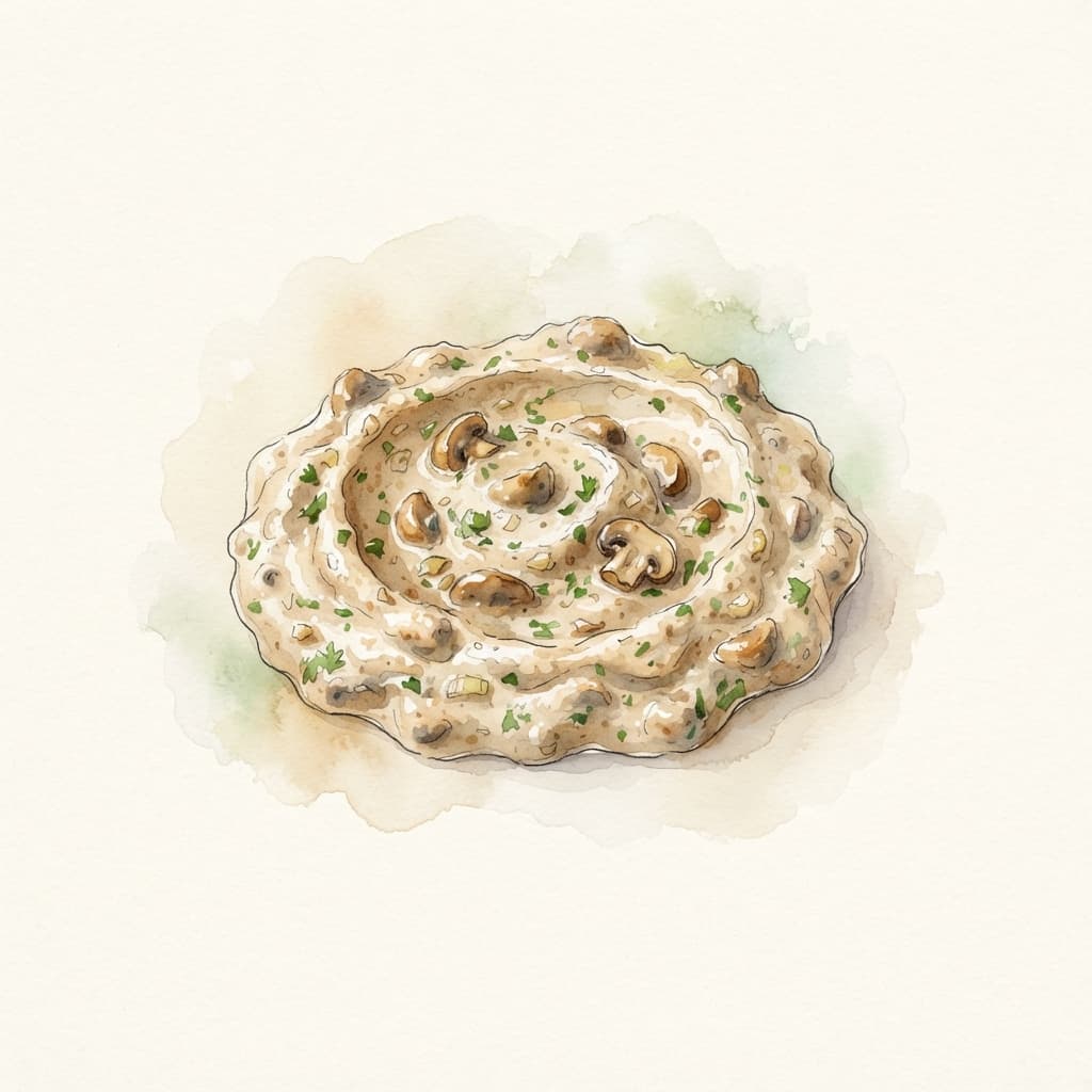 Champignon-Aufstrich mit Kräutern