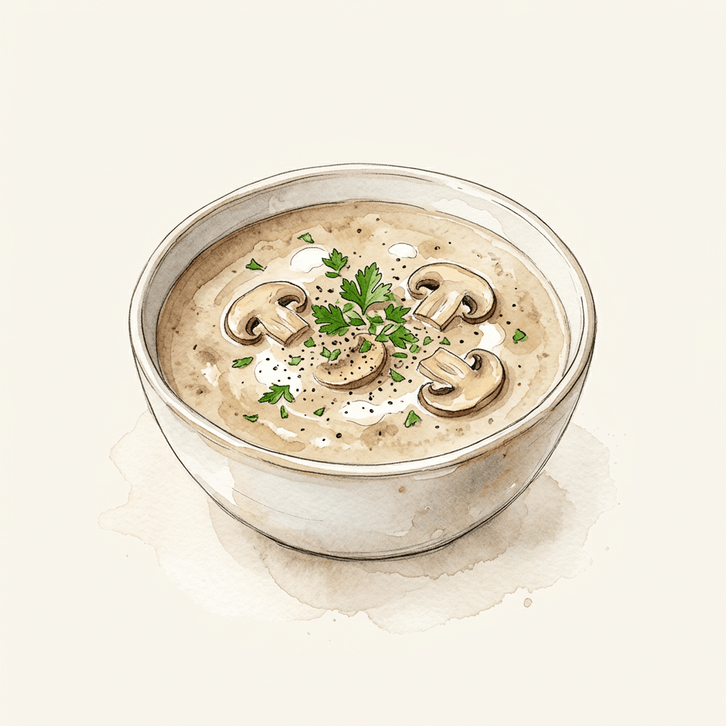 Champignoncremesuppe