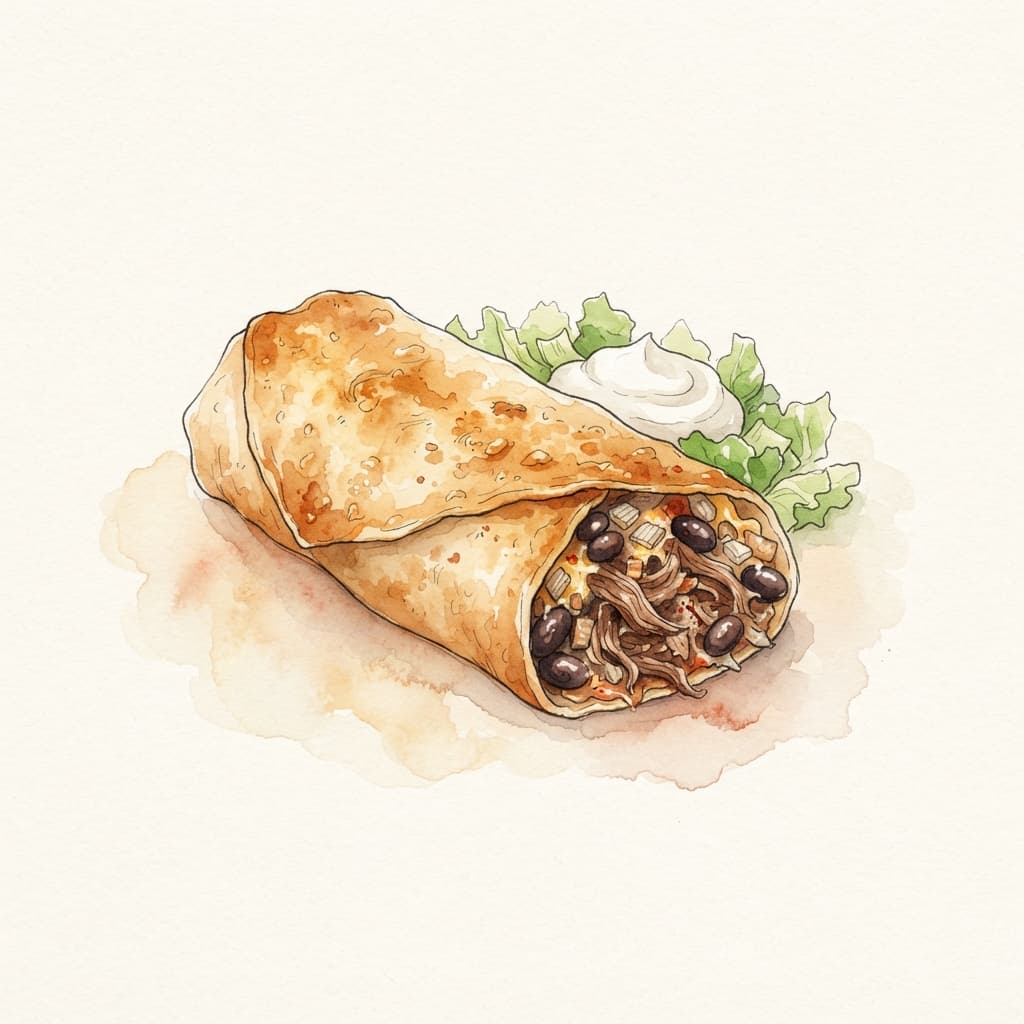Chimichangas mit Rind