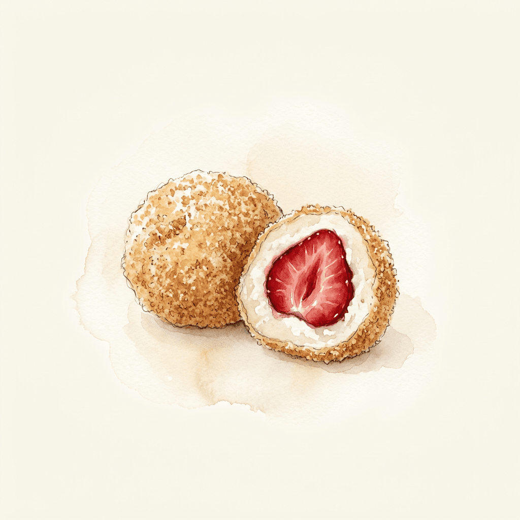 Erdbeerknödel
