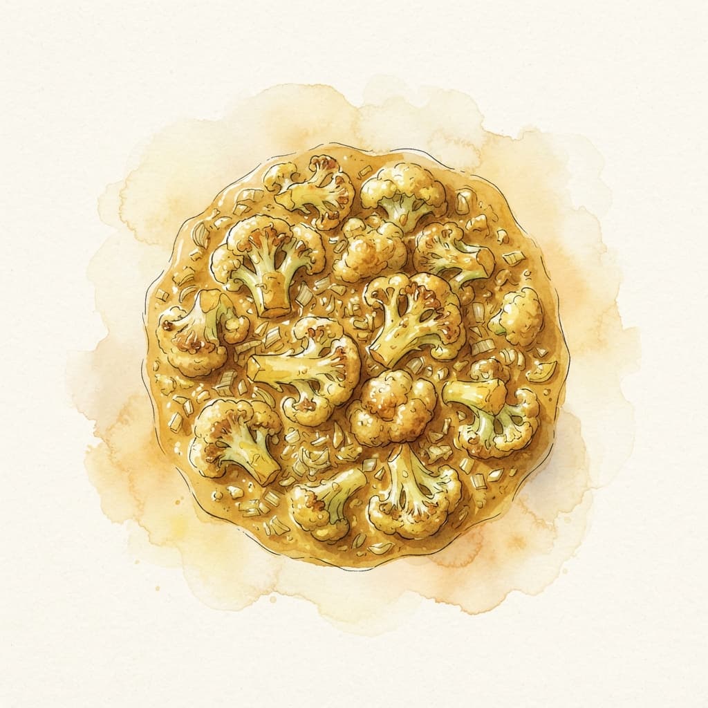 Gebratener Karfiol-Curry
