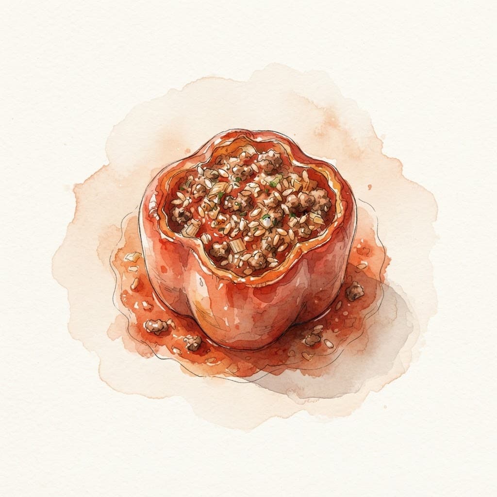 Gefüllte Paprika