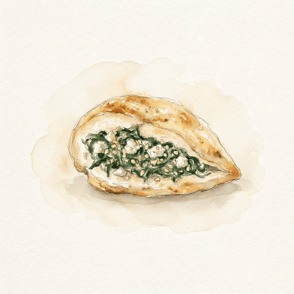 Gefülltes Hühnerfilet mit Feta und Spinat