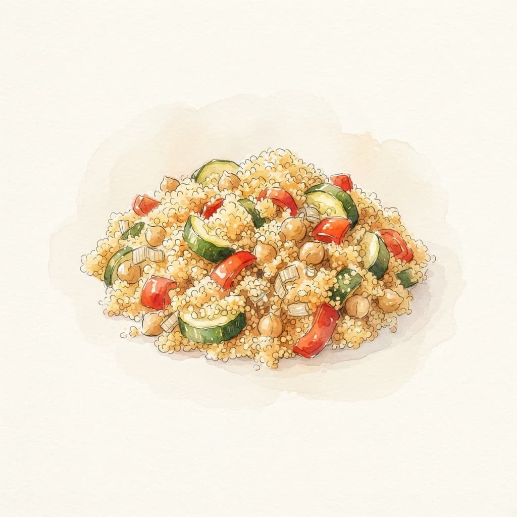 Gemüse-Couscous-Pfanne