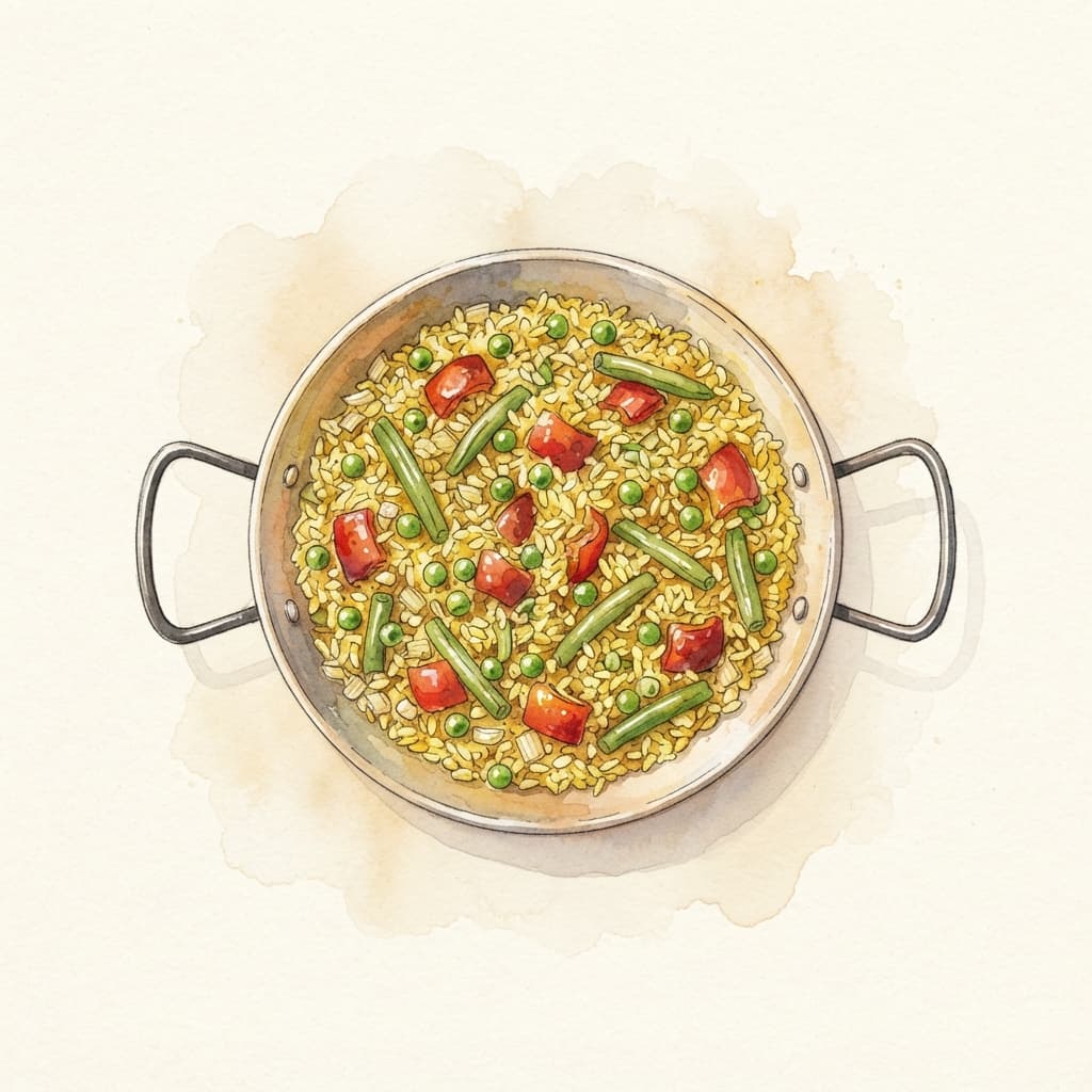 Gemüse-Paella