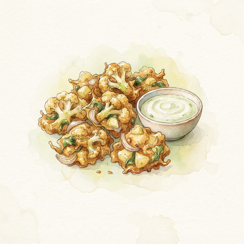 Gemüse-Pakoras
