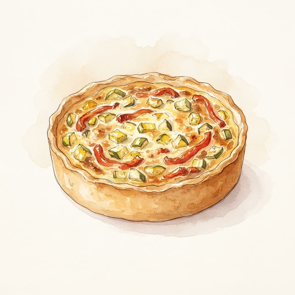 Gemüse-Quiche