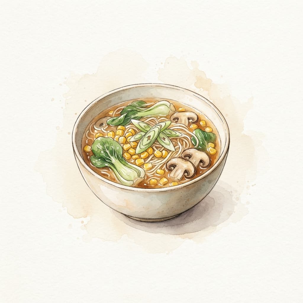 Gemüse-Ramen
