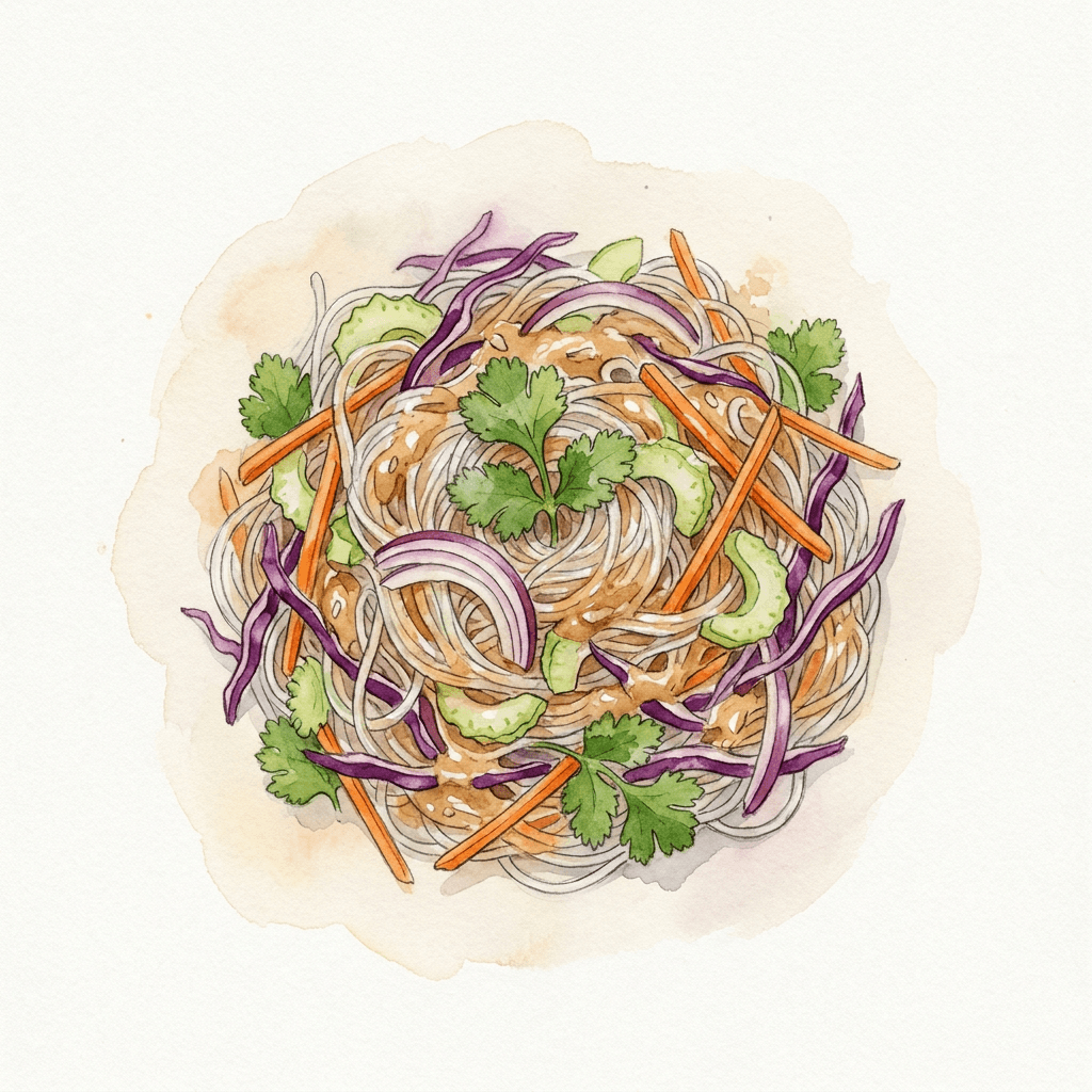 Glasnudel-Salat