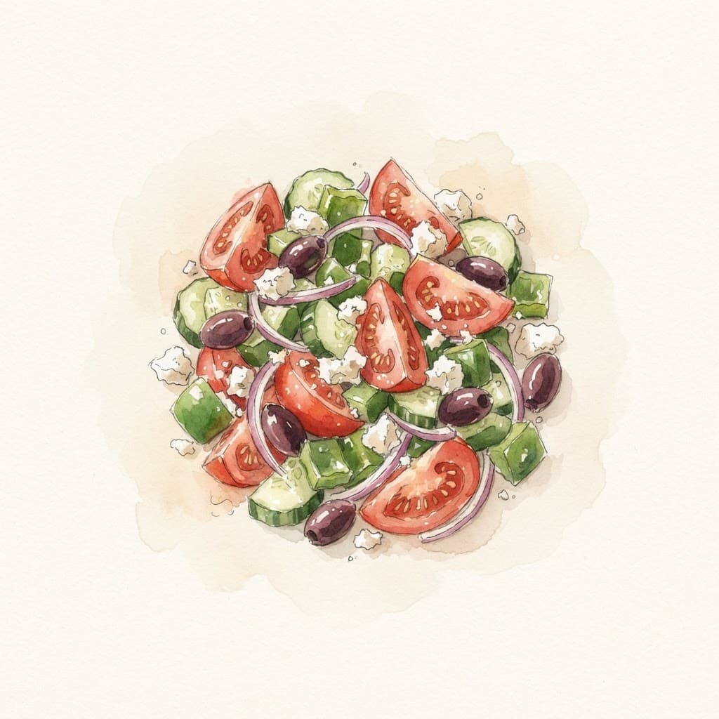 Griechischer Bauernsalat