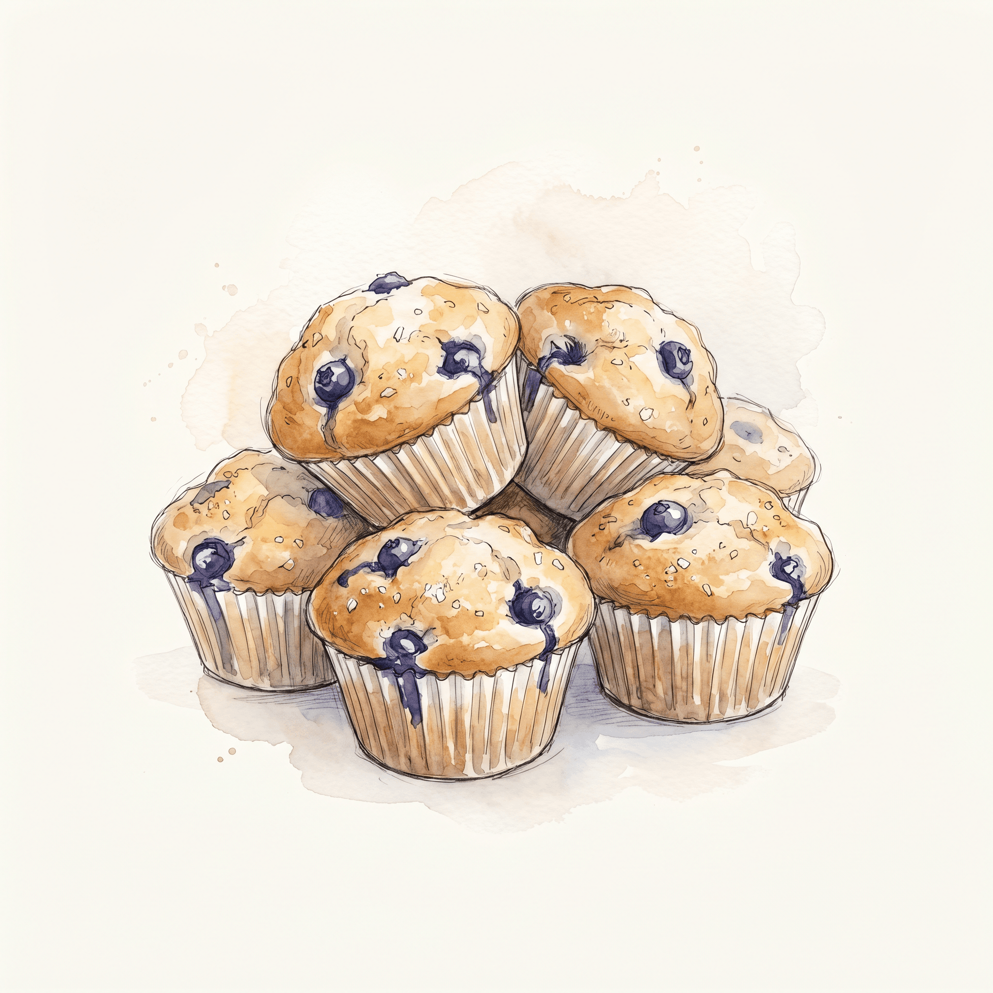 Heidelbeer-Muffins