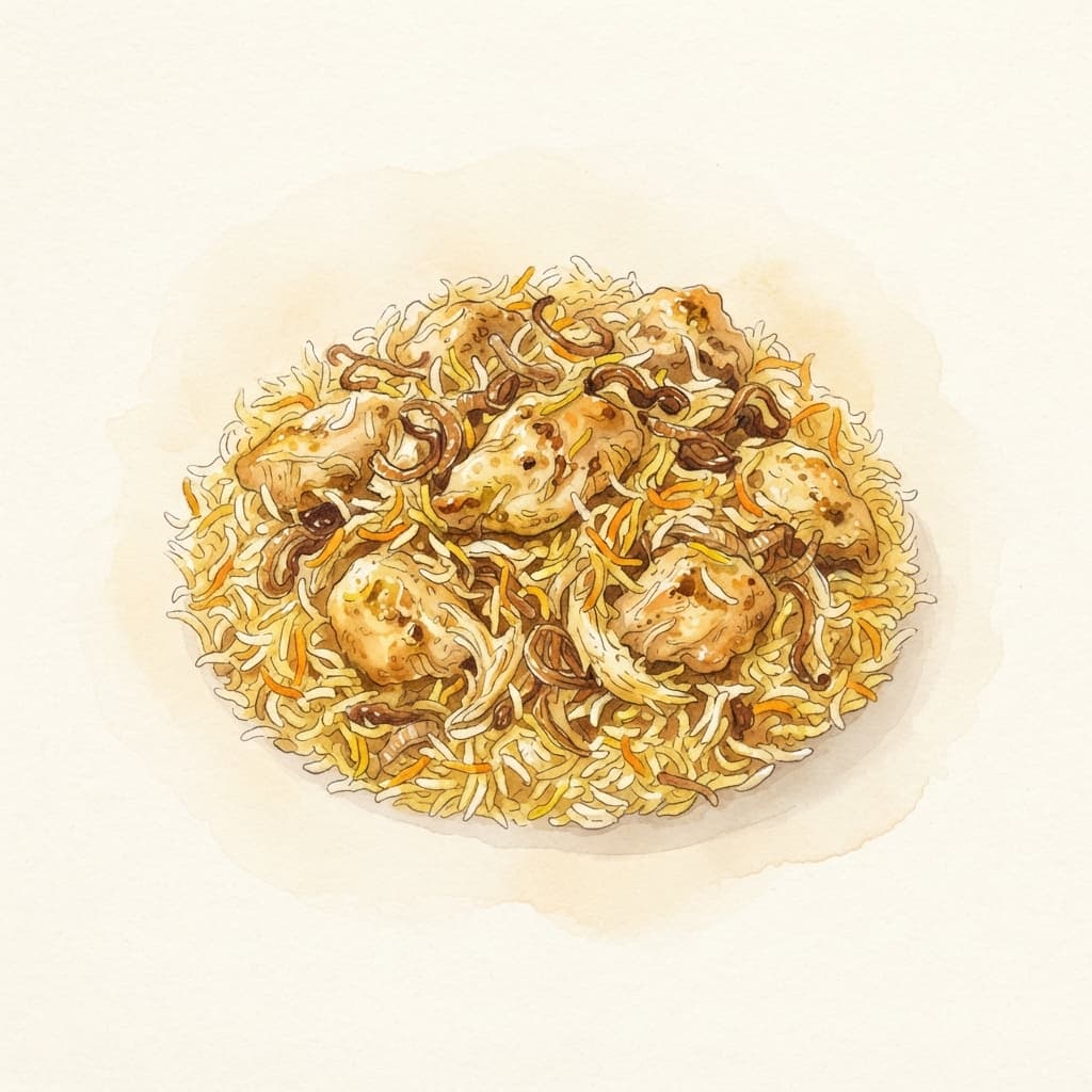 Hendl-Biryani