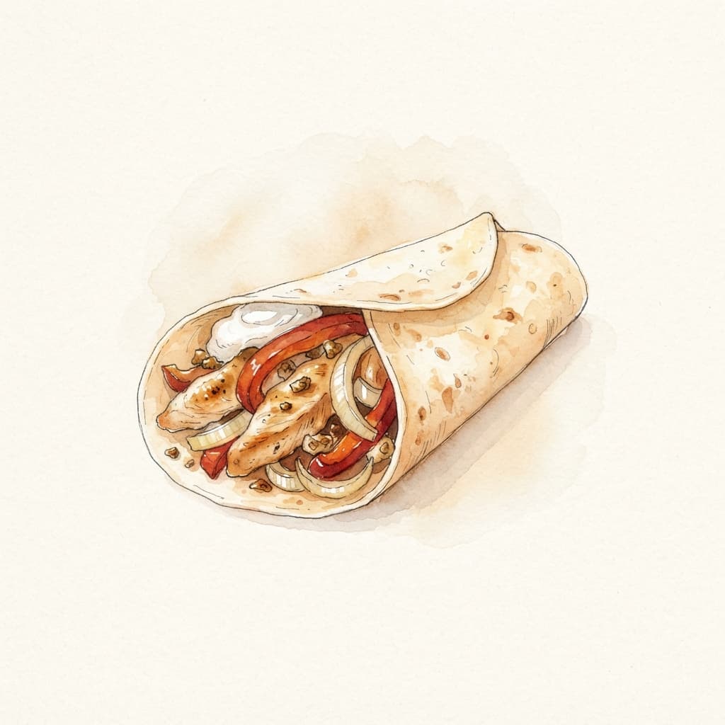 Hendl-Fajitas