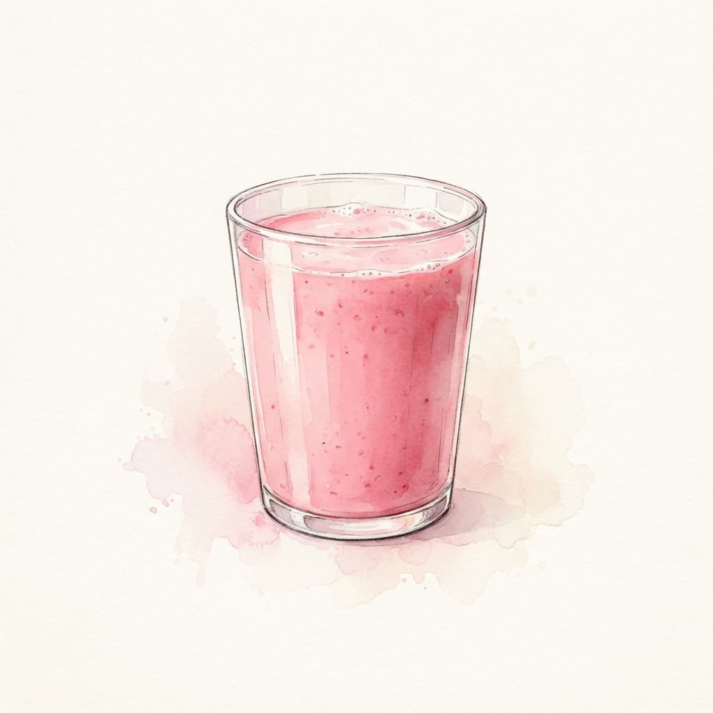 Himbeer-Buttermilch-Shake