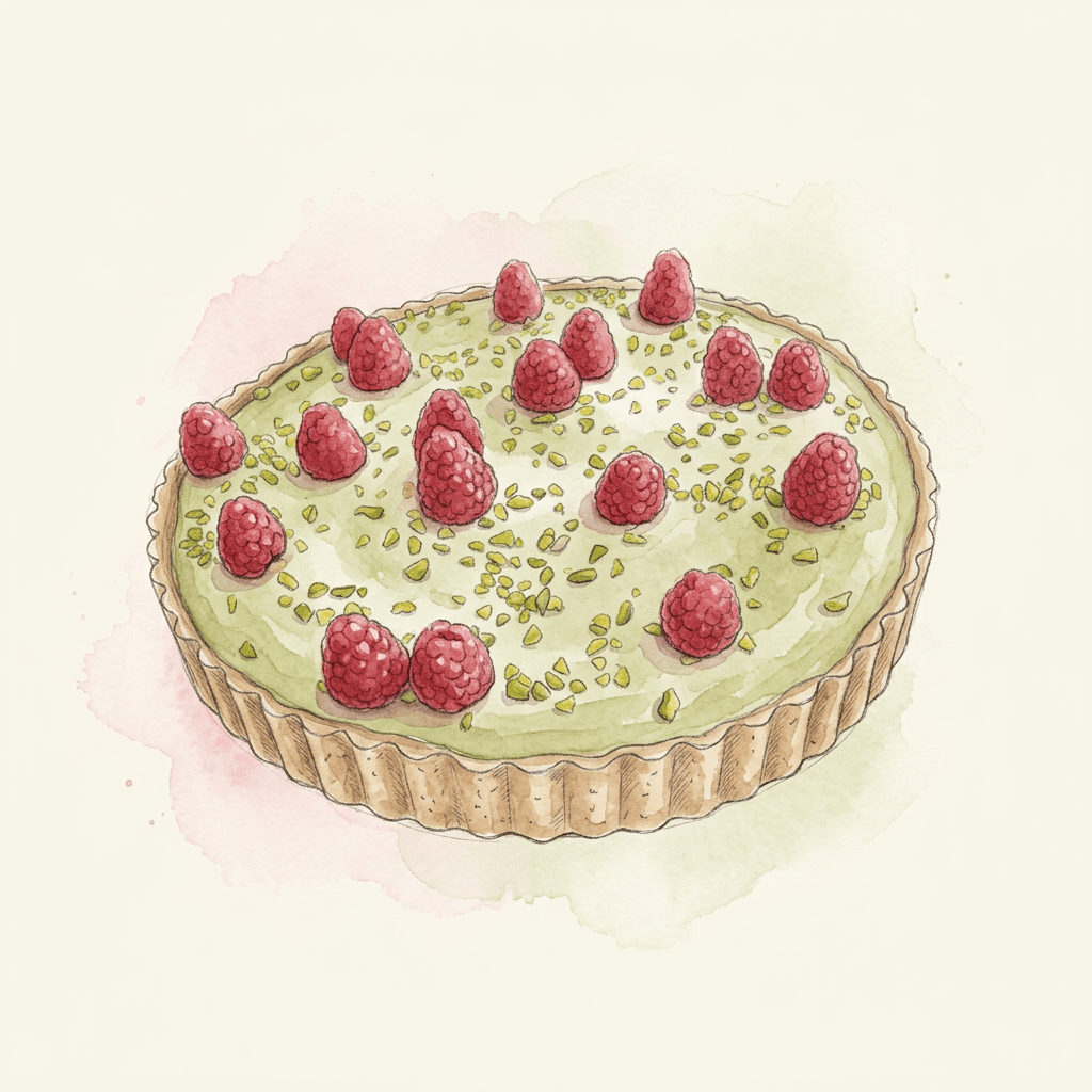 Himbeer-Pistazien-Tarte