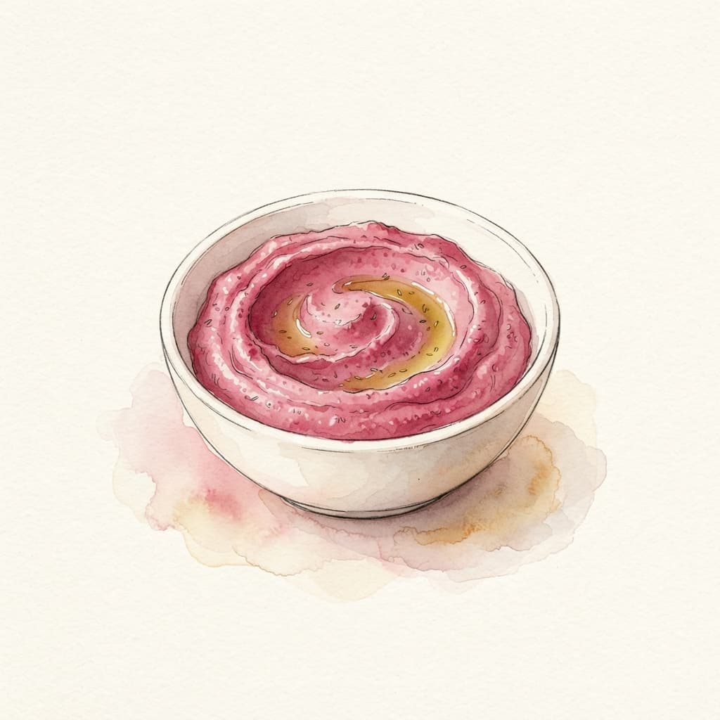 Hummus mit Roten Rüben