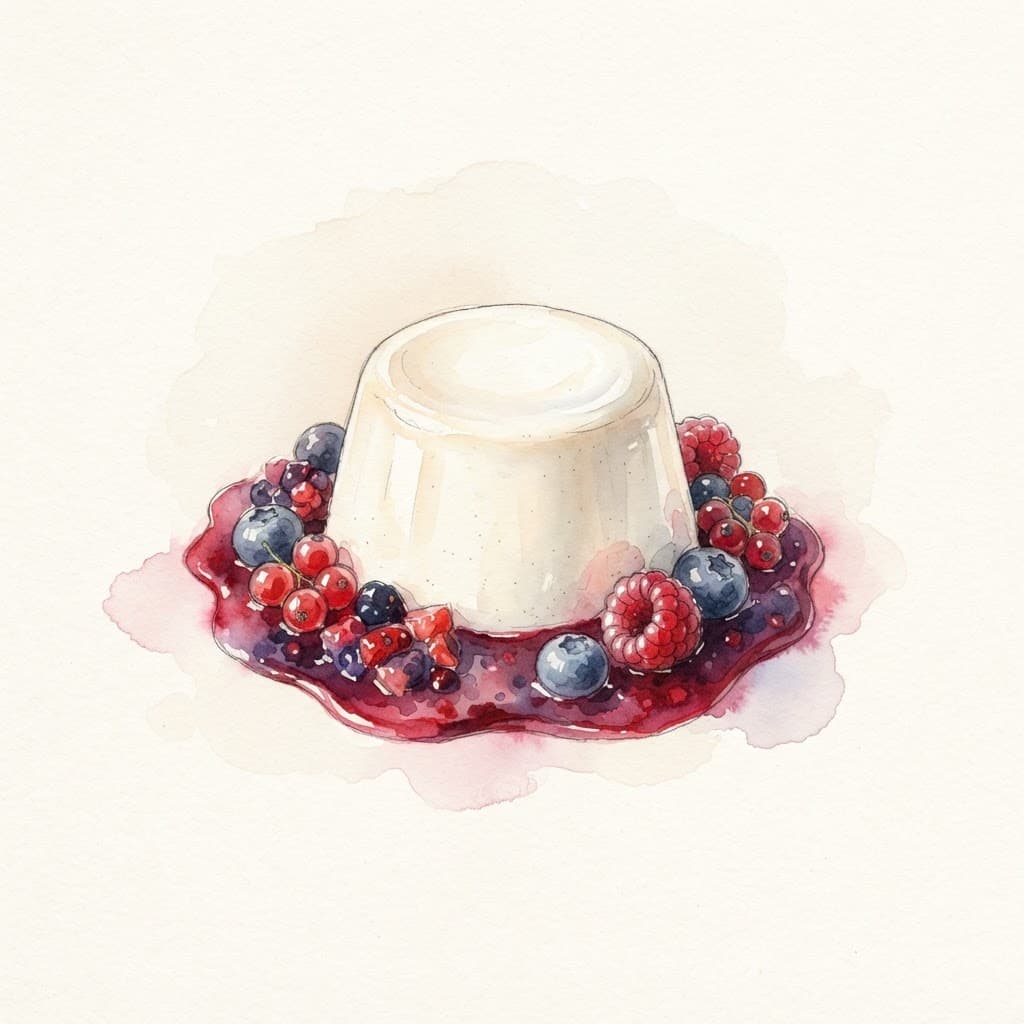 Joghurt-Terrine mit Beeren