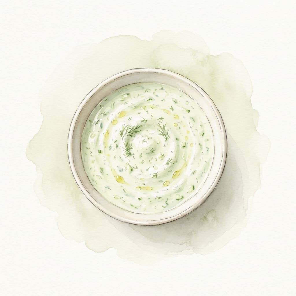 Kalte Gurken-Joghurt-Suppe