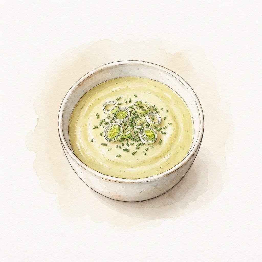 Erdäpfel-Lauch-Suppe