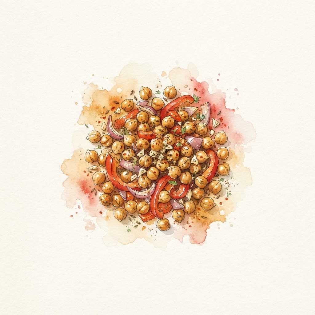 Kichererbsen-Pfanne