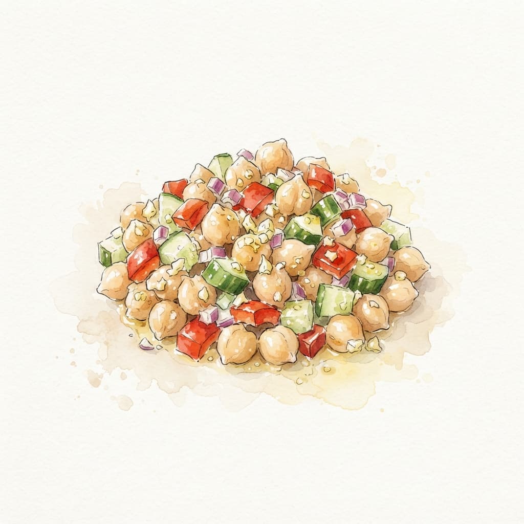 Kichererbsensalat