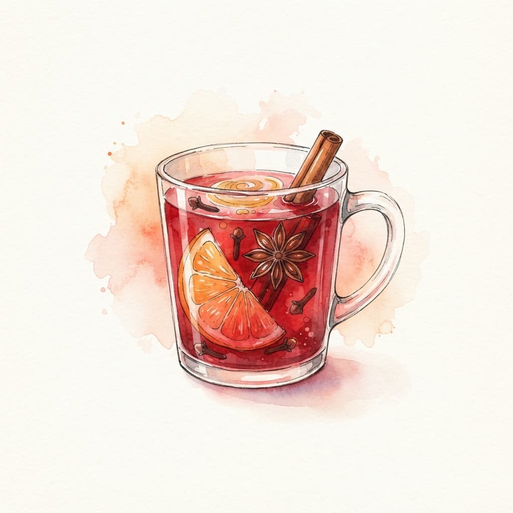 Kirsch-Punsch, alkoholfrei
