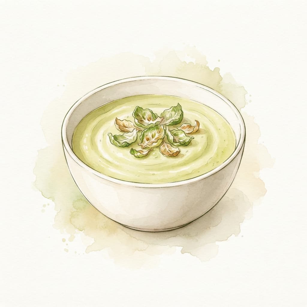 Kohlsprossen-Cremesuppe