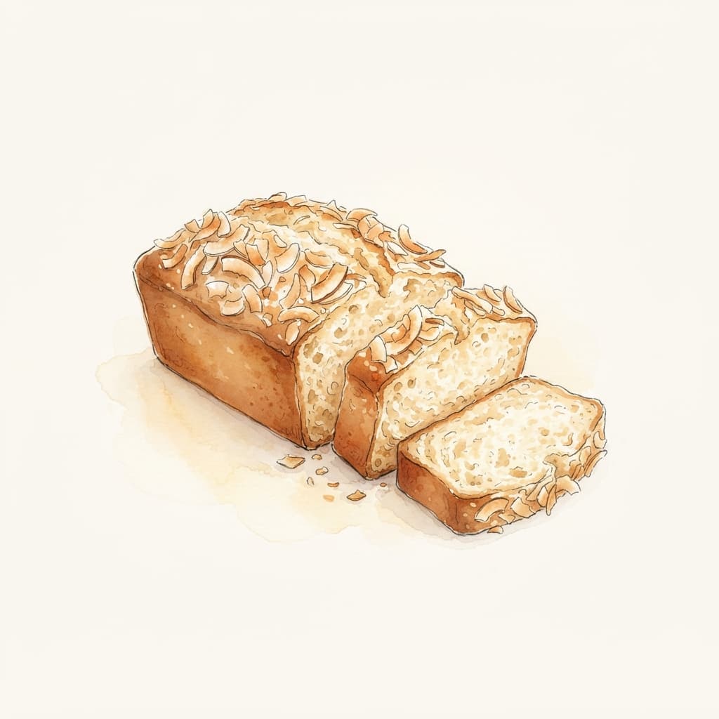 Kokos-Topfen-Kuchen