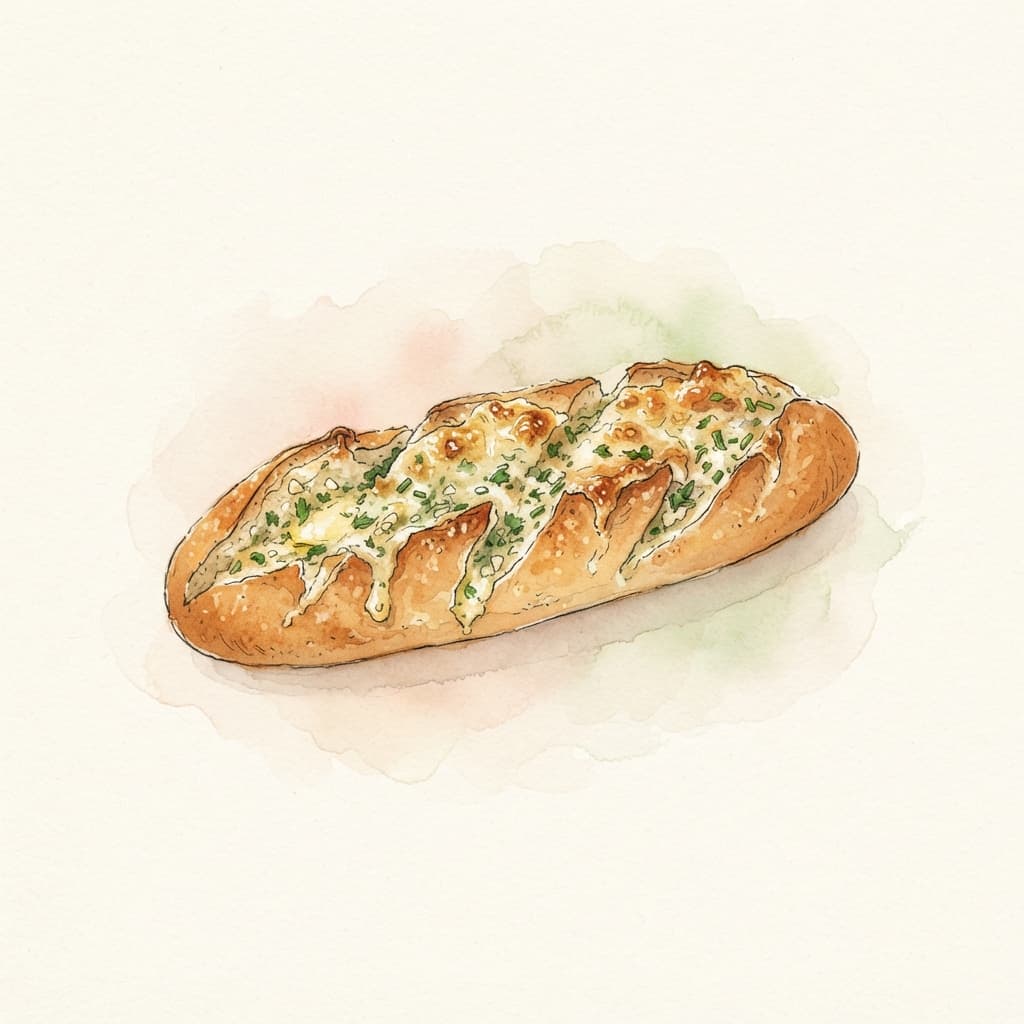 Kräuterbaguette