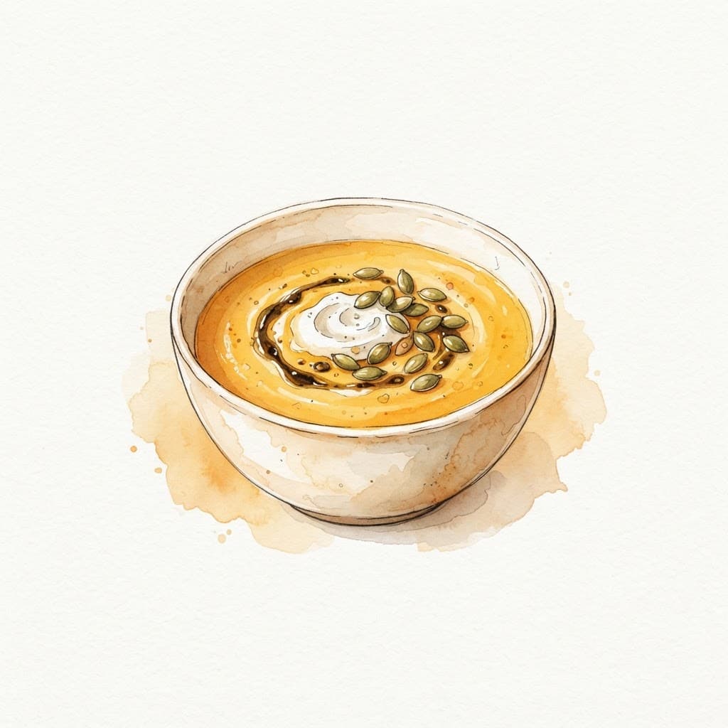 Kürbis-Creme-Suppe