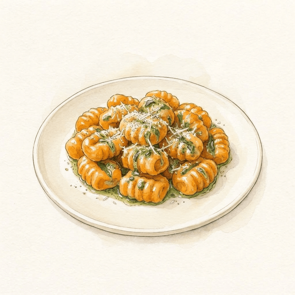 Kürbis-Gnocchi