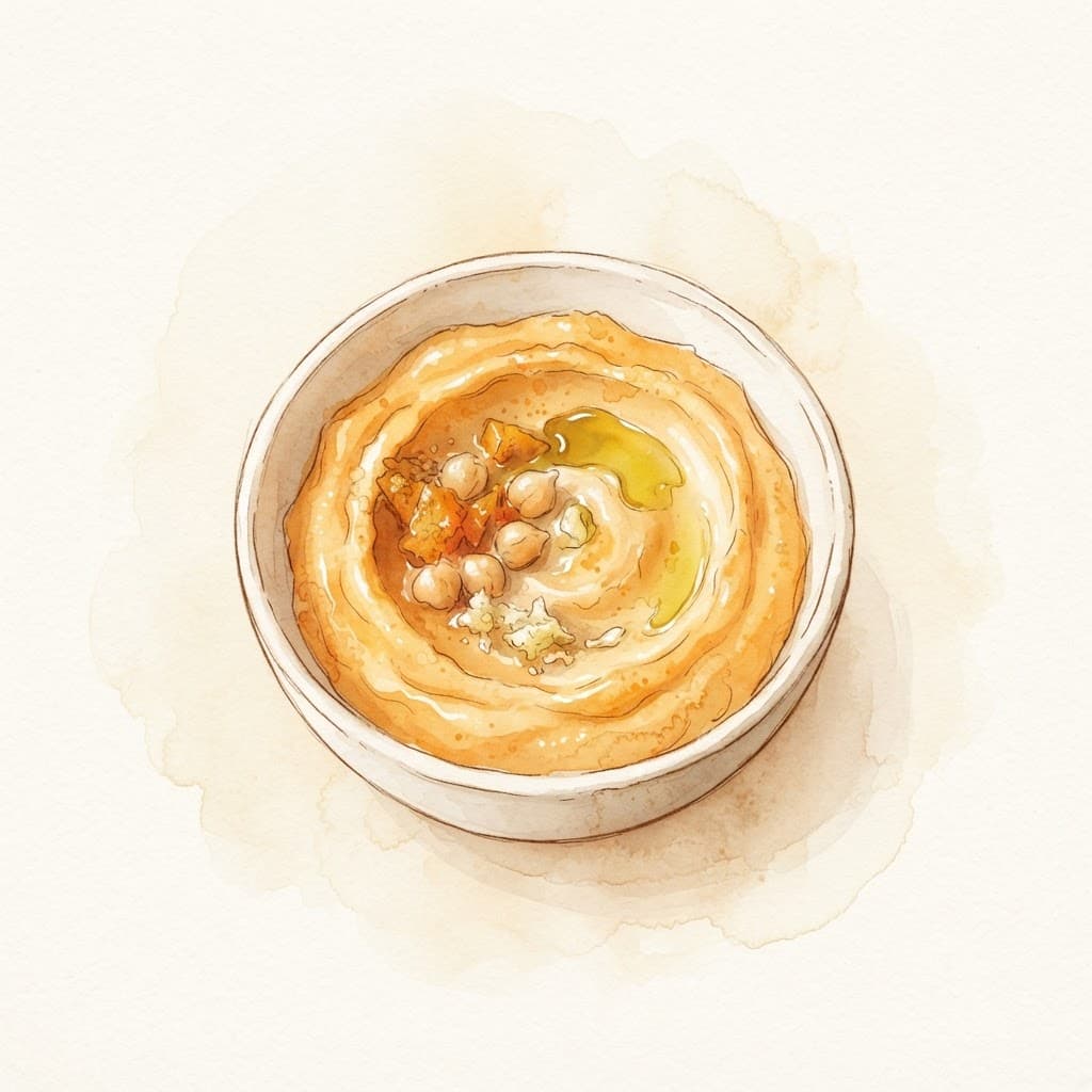Kürbis-Hummus