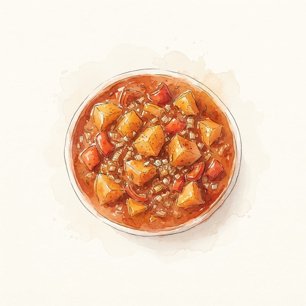 Kürbisgulasch