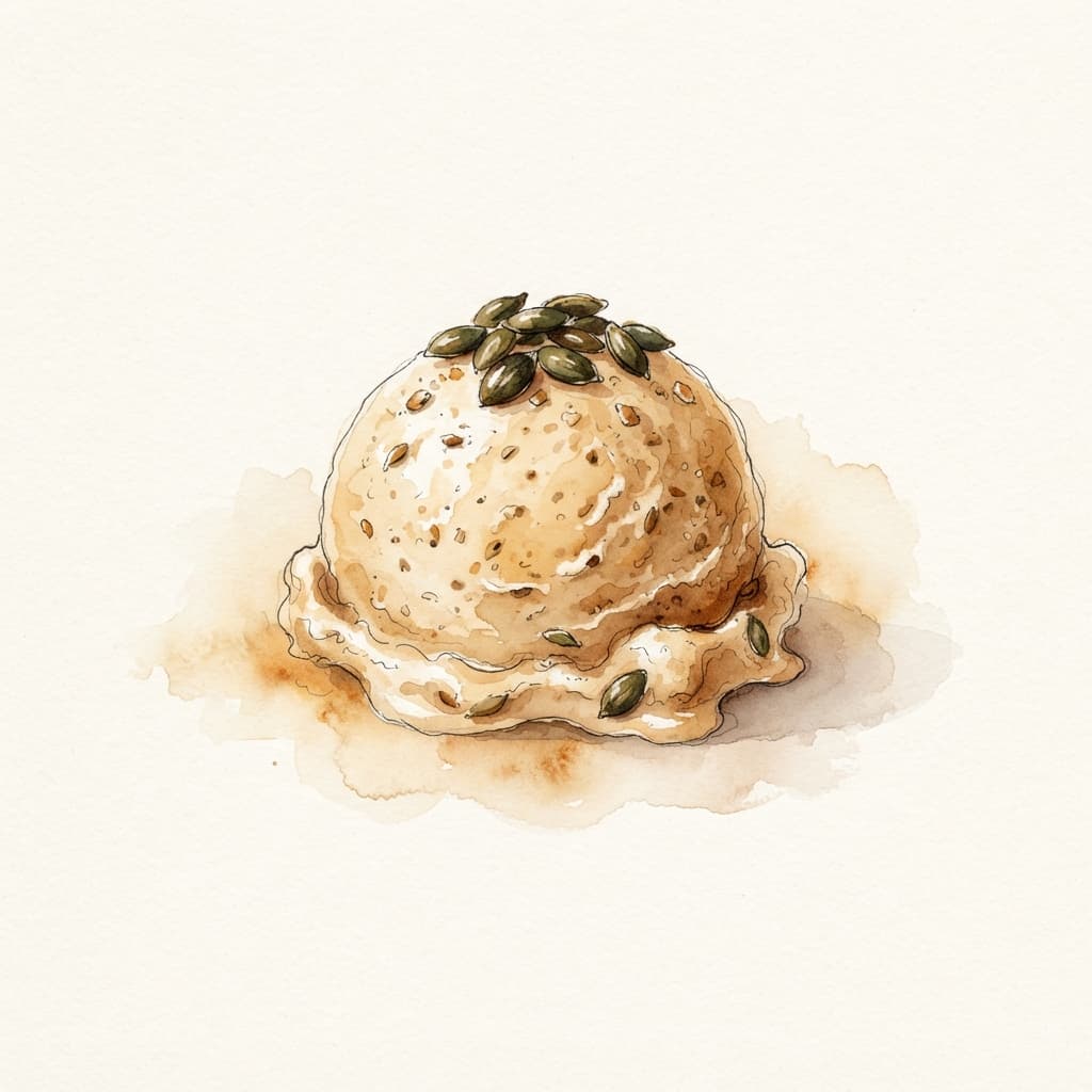 Kürbiskernöl-Parfait