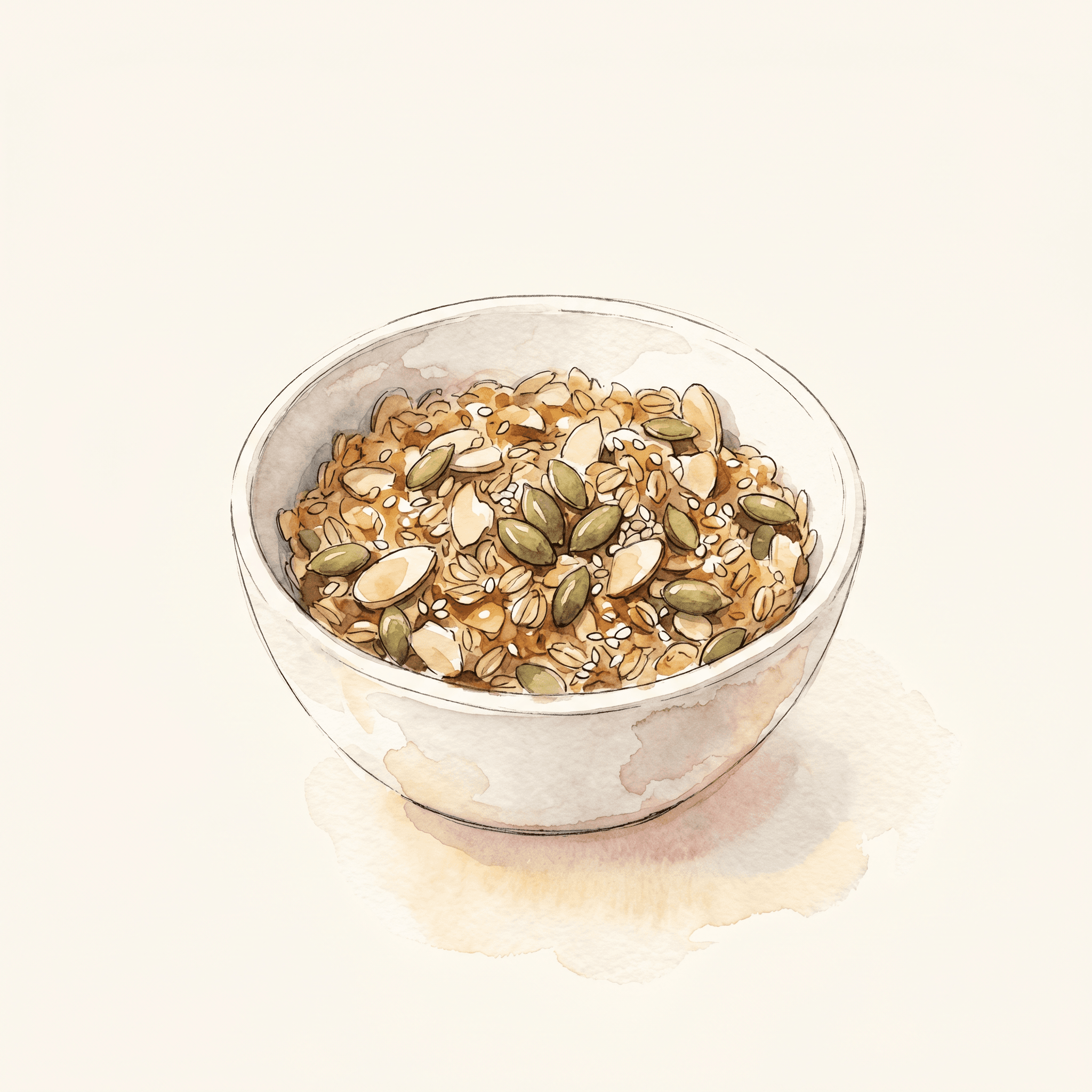 Kürbskern-Granola
