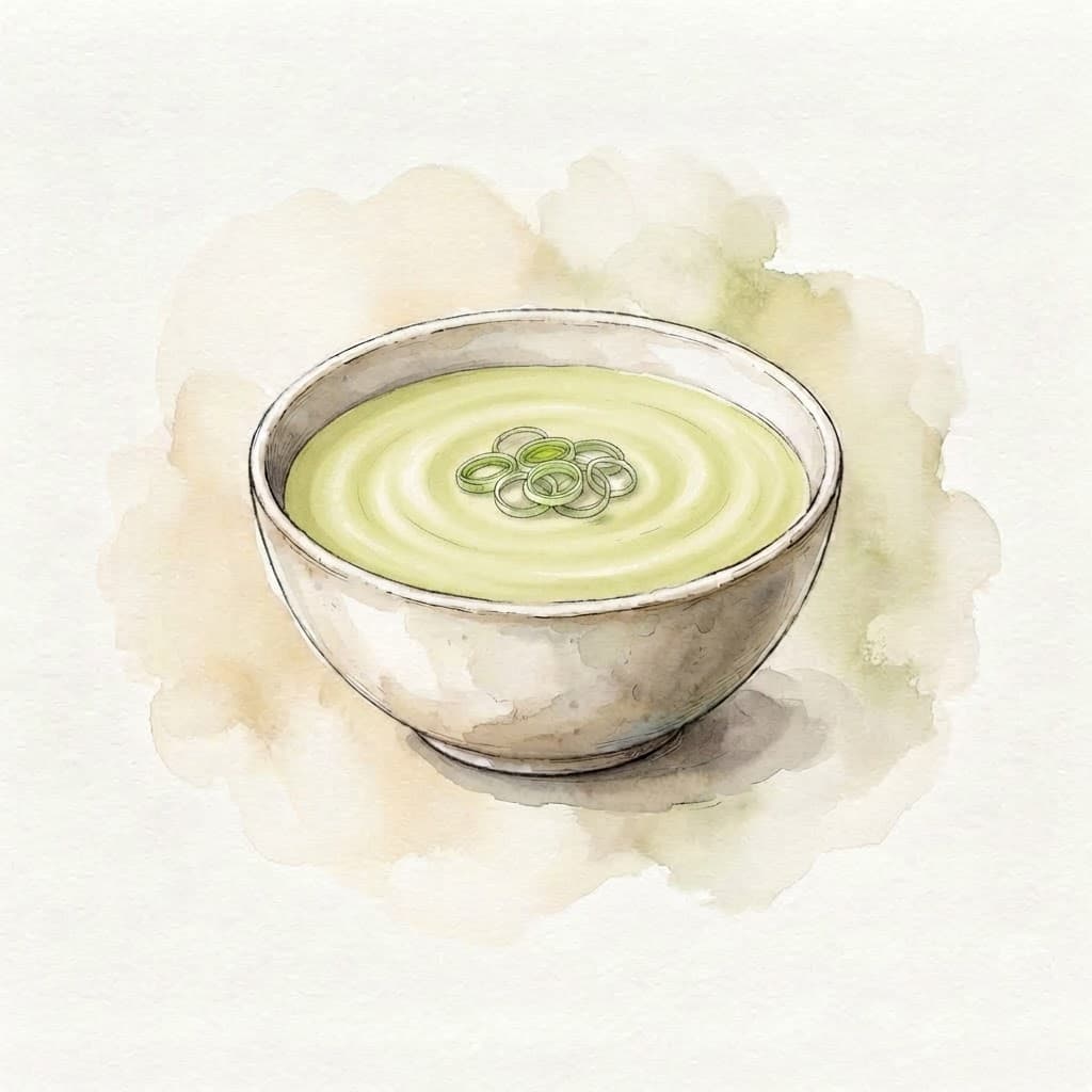 Lauchcremesuppe