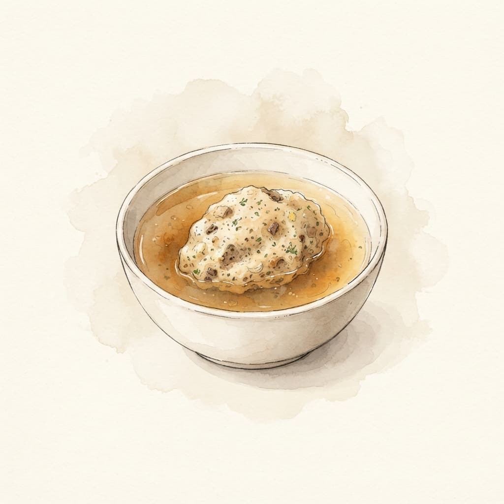 Leberknödelsuppe