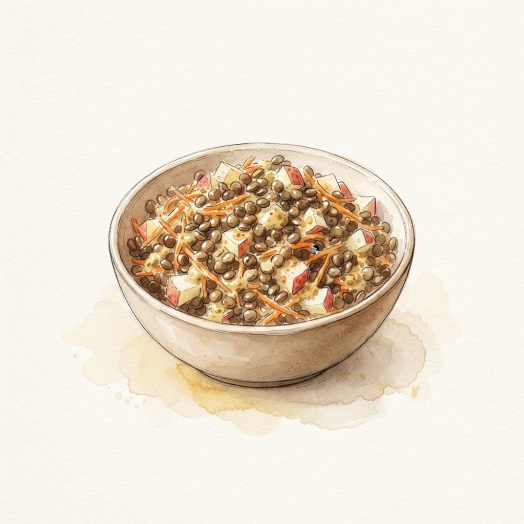 Linsen-Salat