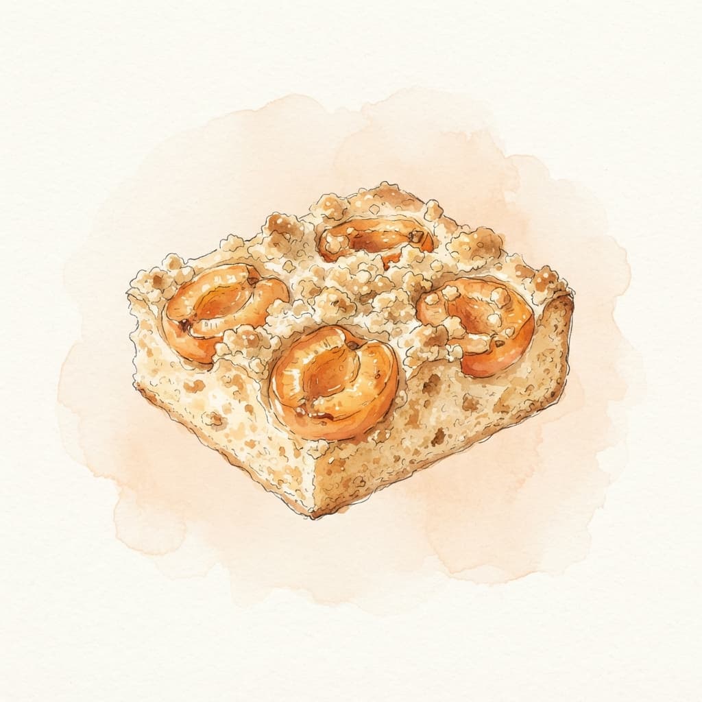 Marillenfleck mit Streusel