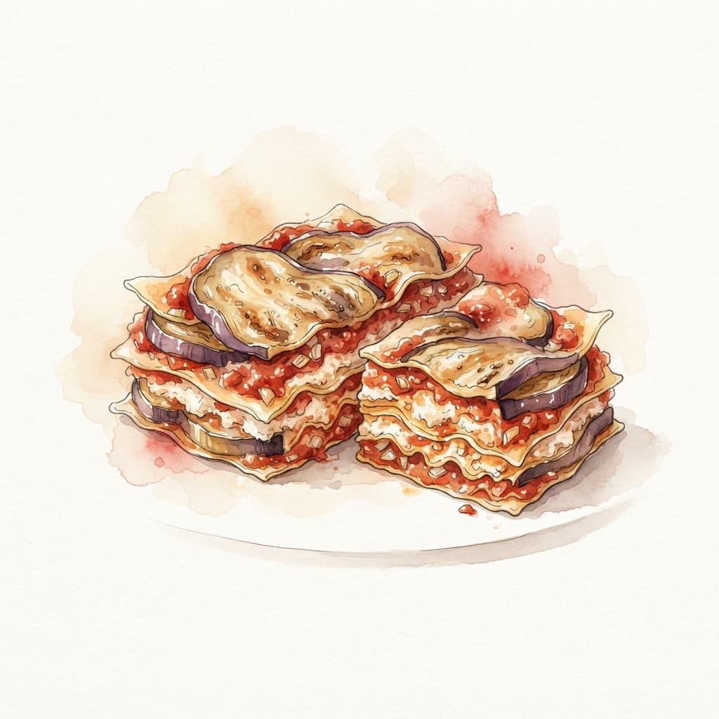 Melanzani-Lasagne