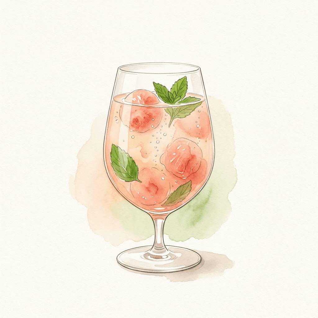 Melonen-Bowle