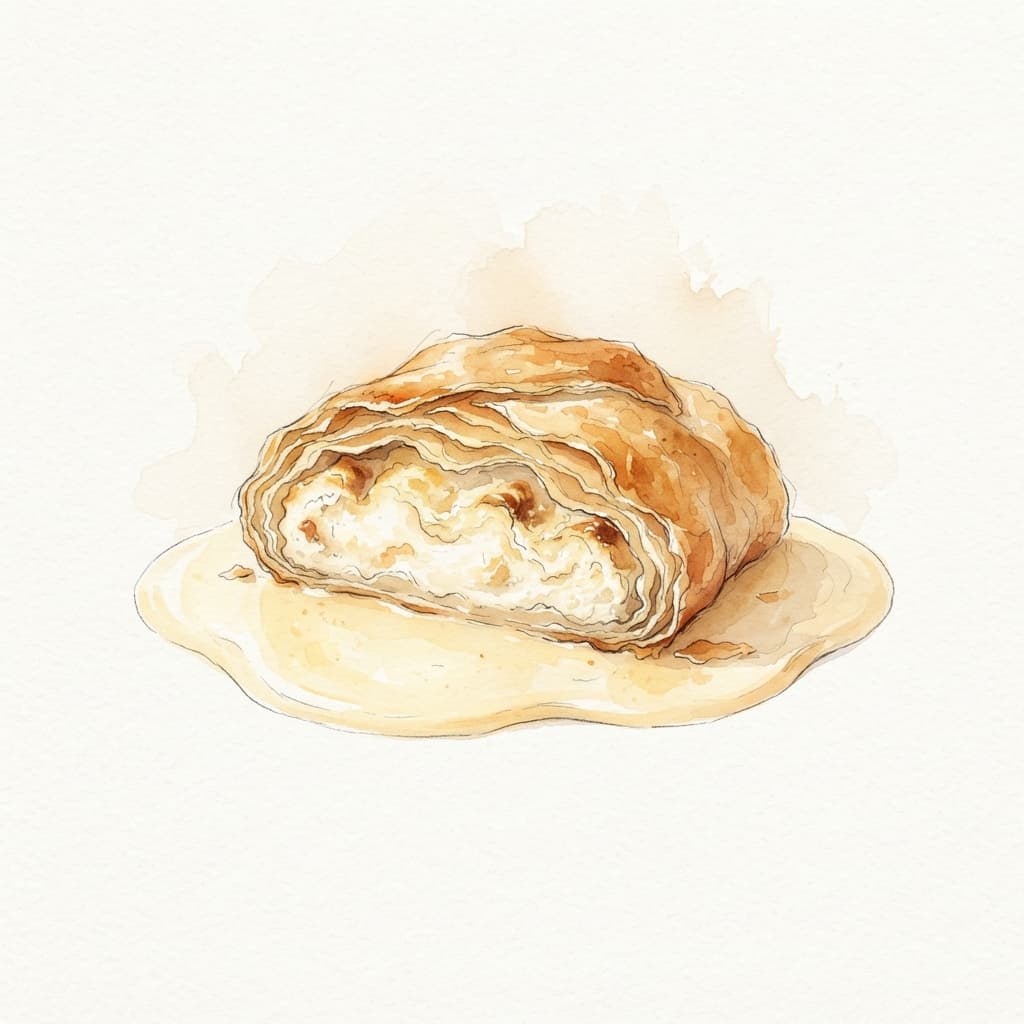 Milchrahmstrudel