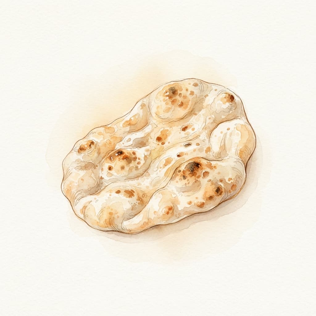 Naan-Brot